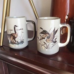 Set of two Otagiri Japan mugs